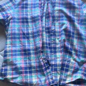 Ralph Lauren Multicolor Plaid Casual Button Down Shirt